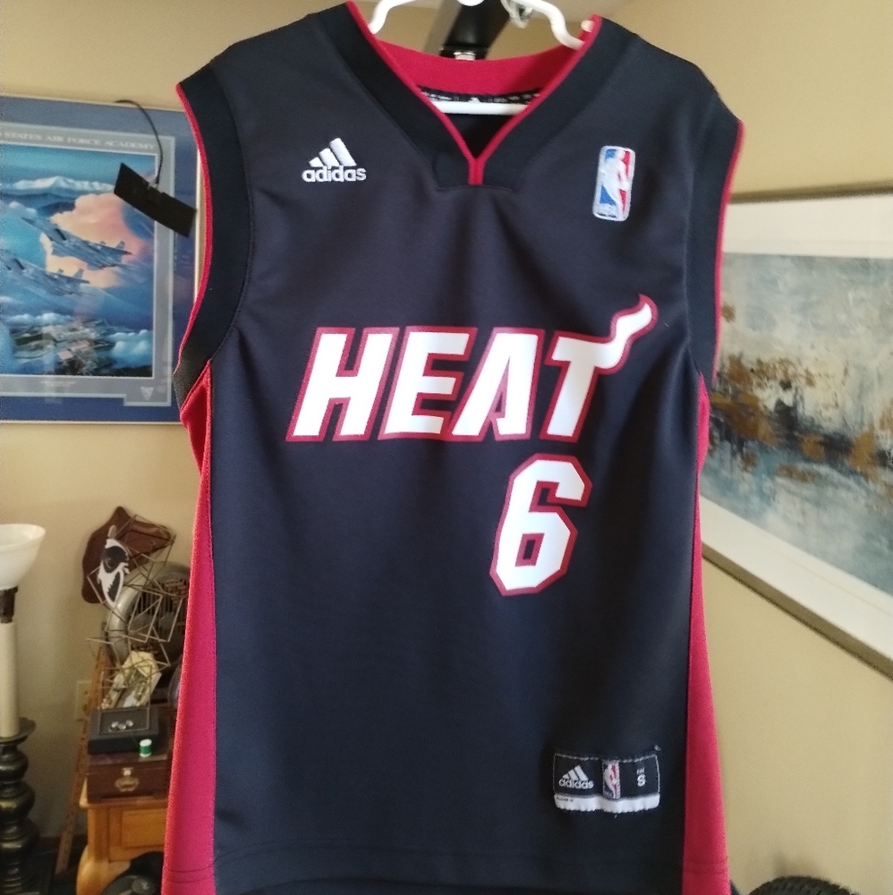 Youth Small Labron James Miami Heat Jersey
